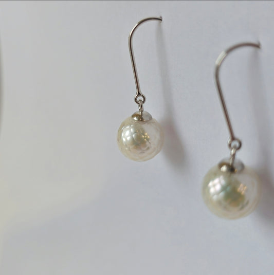 Akoya Perle Øreringe i 14k