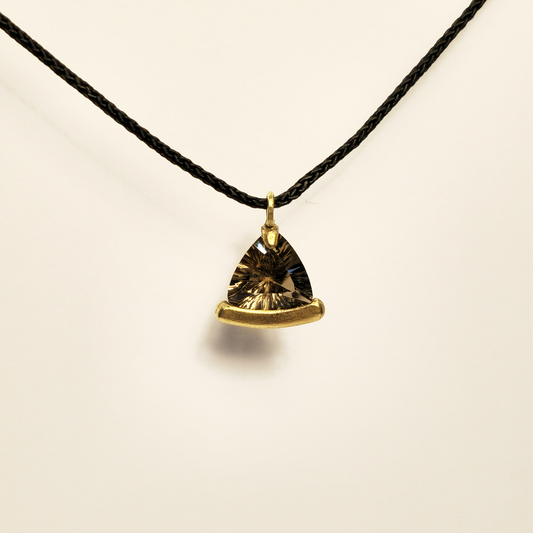 Anker - Røgkvarts 14K