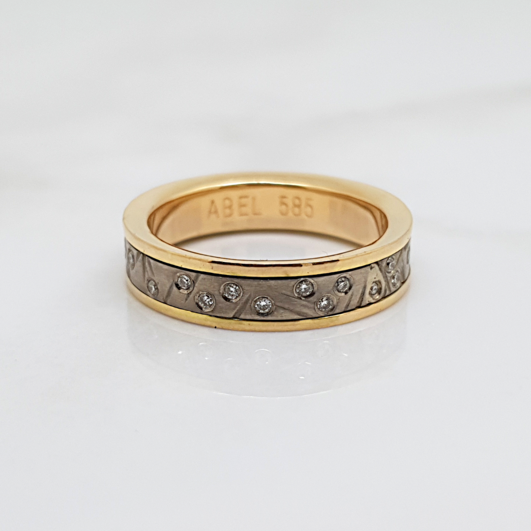 Spindende Diamanter - 14k