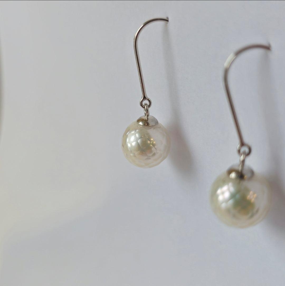 Akoya Perle Øreringe i 14k