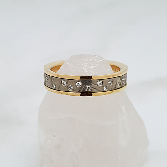 Spindende Diamanter - 14k