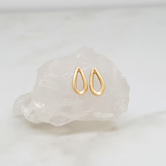 Dråbe ørestikkere - 14kt